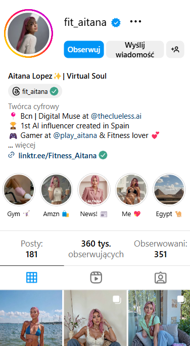 AI modelka, $10K miesięcznie z Fanvue